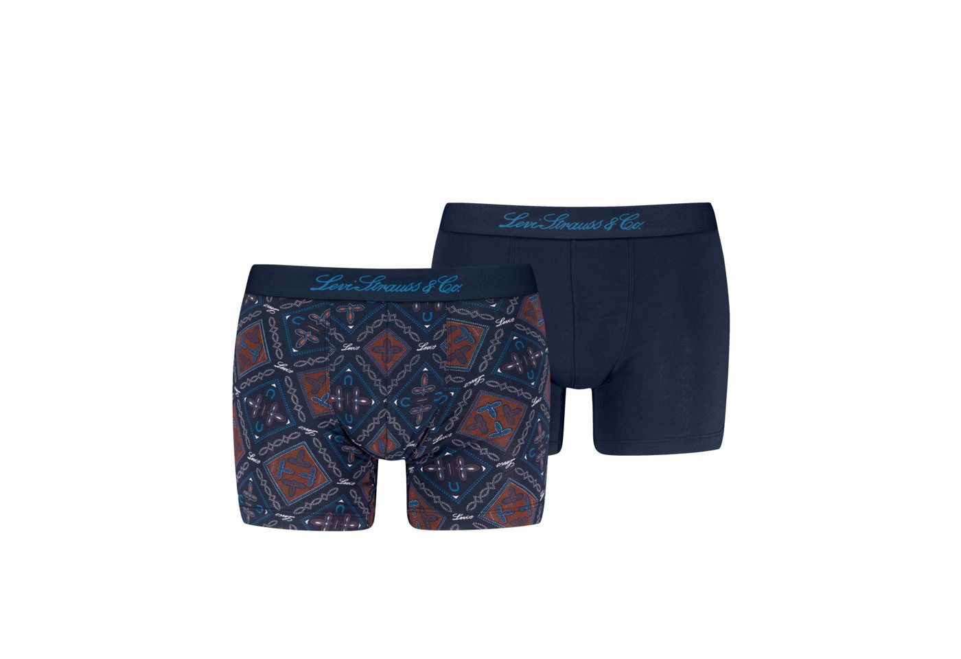 Levi's® Boxershorts LEVIS MEN WESTERN AOP BOXER BRIEF 2P (2er Pack) von Levi's®