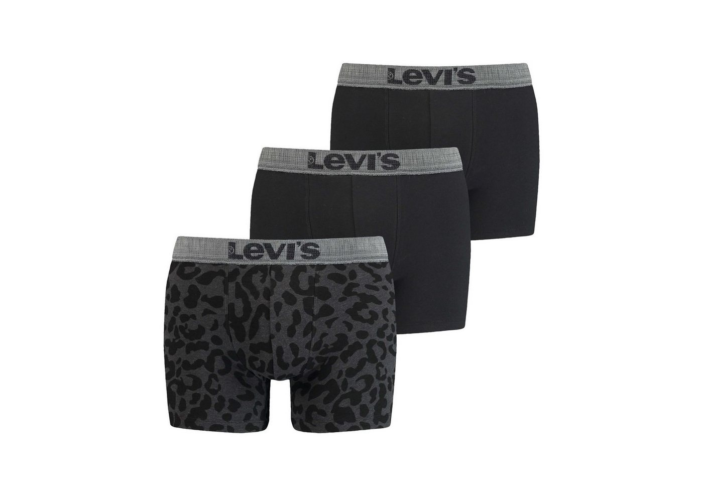 Levi's® Boxershorts LEVIS Men Giftbox Leopard Boxer Brief 3P (3-St) von Levi's®