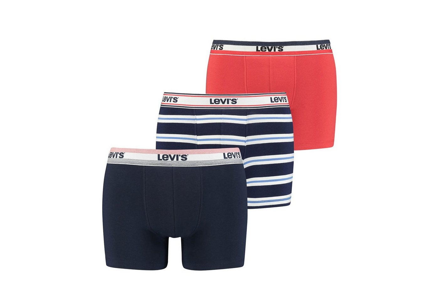 Levi's® Boxershorts LEVIS Men Giftbox Logo Boxer Brief 3P (3-St) von Levi's®