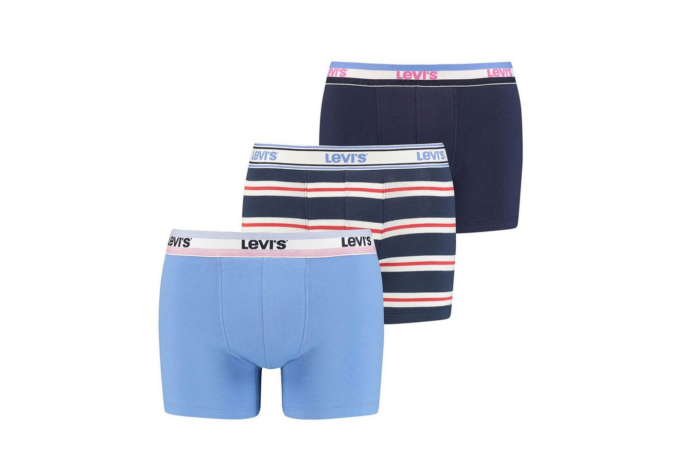 Levi's® Boxershorts LEVIS Men Giftbox Logo Boxer Brief 3P (3-St) von Levi's®