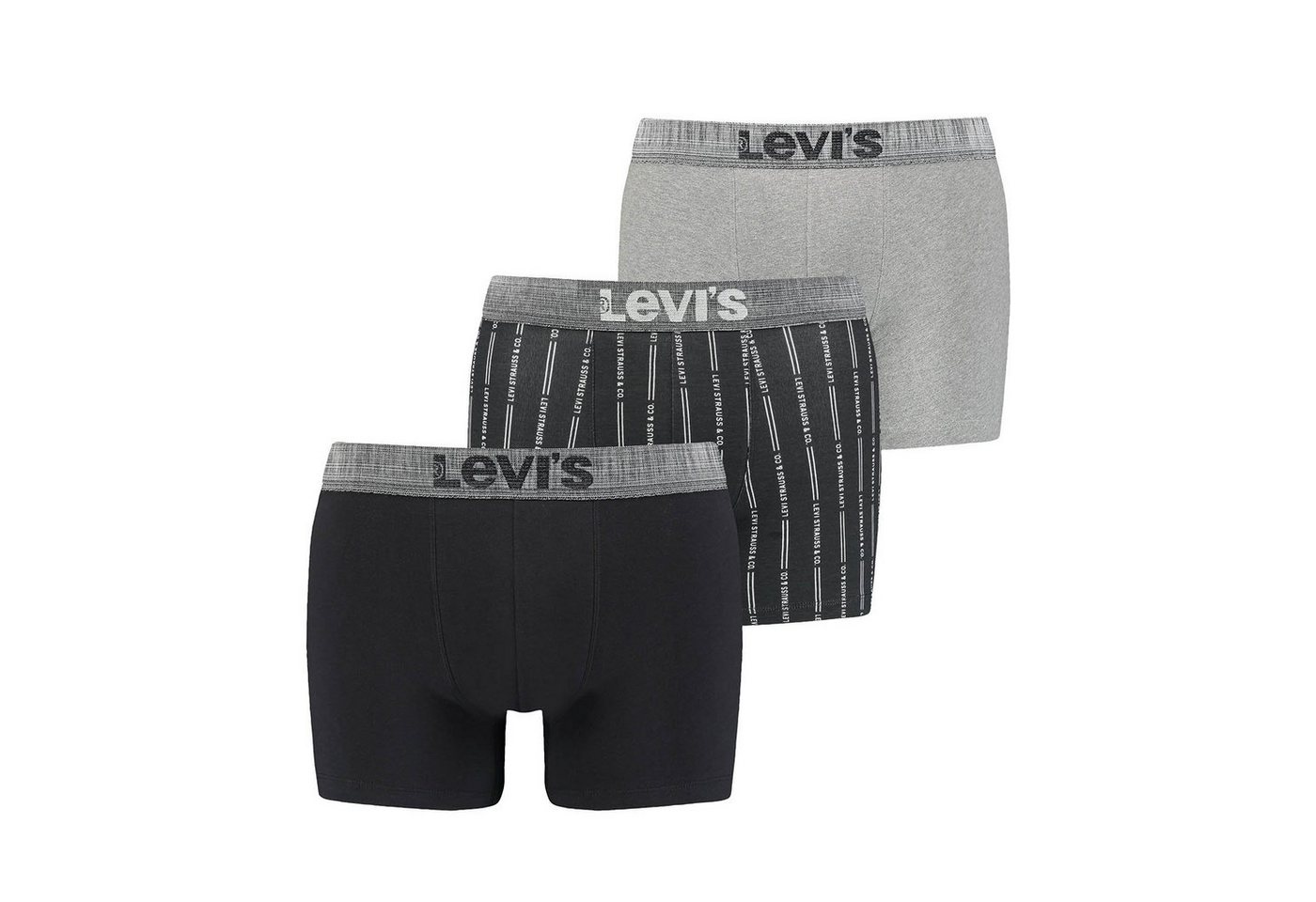 Levi's® Boxershorts LEVIS Men Giftbox Stripes Boxer Brief 3P (3-St) von Levi's®