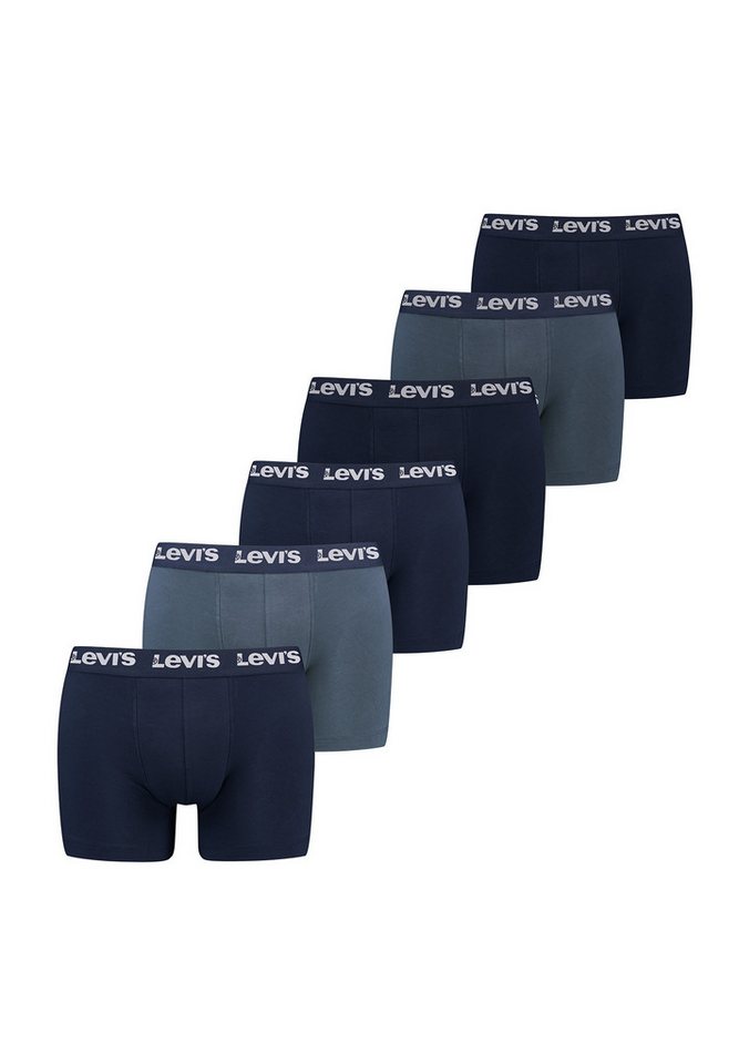 Levi's® Boxershorts LEVIS Men Repeat Logo Box 6P (Spar-Pack, 6-St., 6er-Pack) von Levi's®