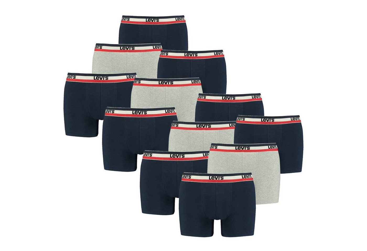 Levi's® Boxershorts LEVIS Men Sprtswr Logo Boxer 12P (12-St., 12er-Pack) von Levi's®