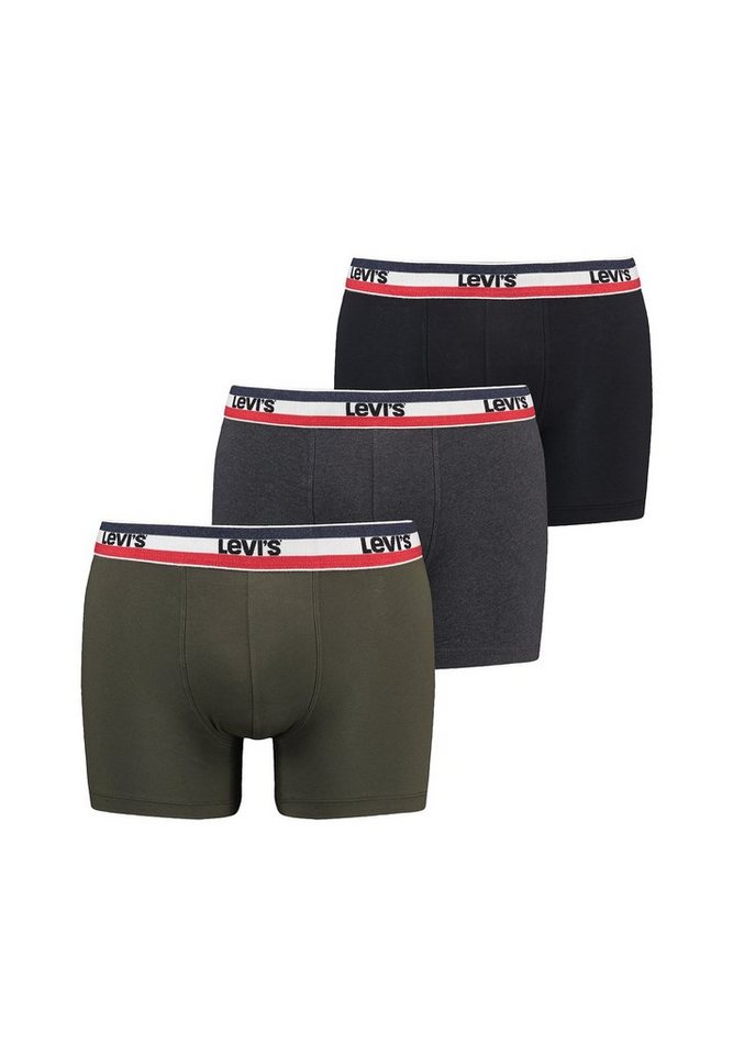 Levi's® Boxershorts LEVIS Men Sprtswr Logo Boxer 3P (Set, 3-St) von Levi's®