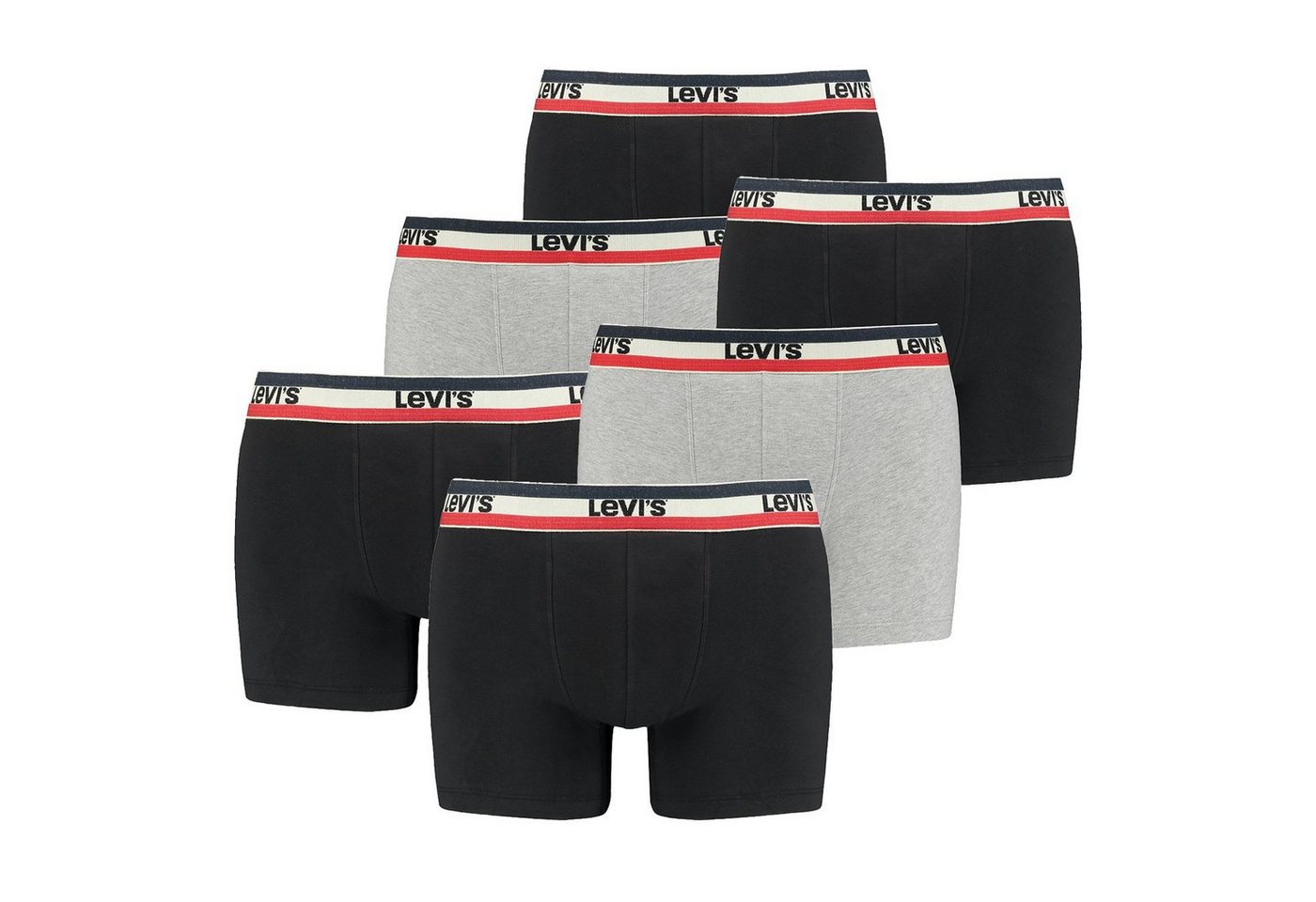 Levi's® Boxershorts LEVIS Men Sprtswr Logo Boxer 6P (6-St) von Levi's®