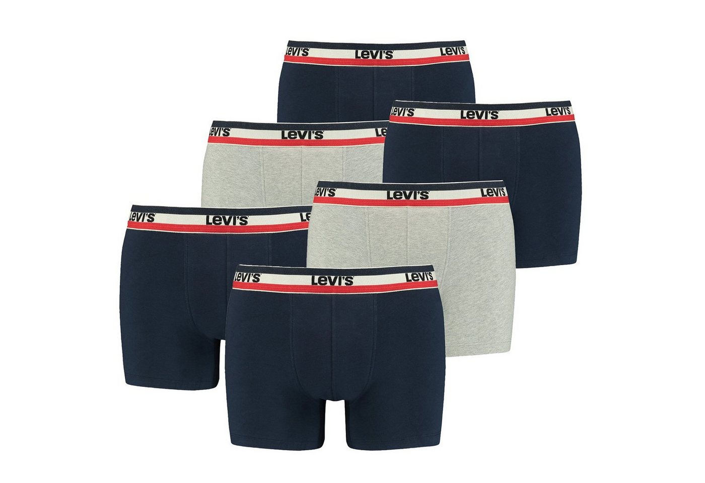 Levi's® Boxershorts LEVIS Men Sprtswr Logo Boxer 6P (6-St) von Levi's®