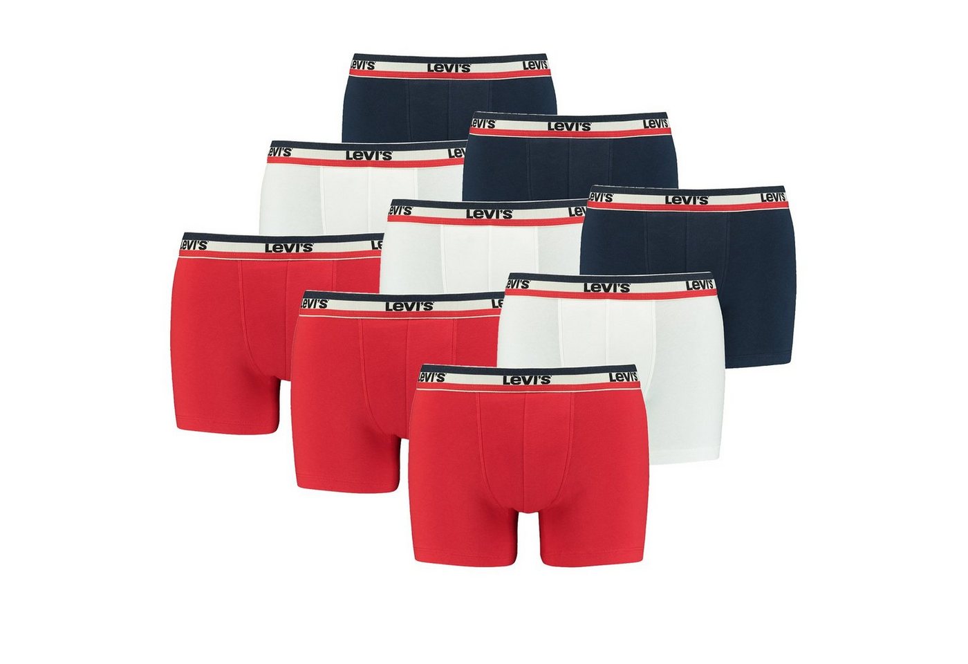 Levi's® Boxershorts LEVIS Men Sprtswr Logo Boxer 9P (9-St., 9er-Pack) von Levi's®