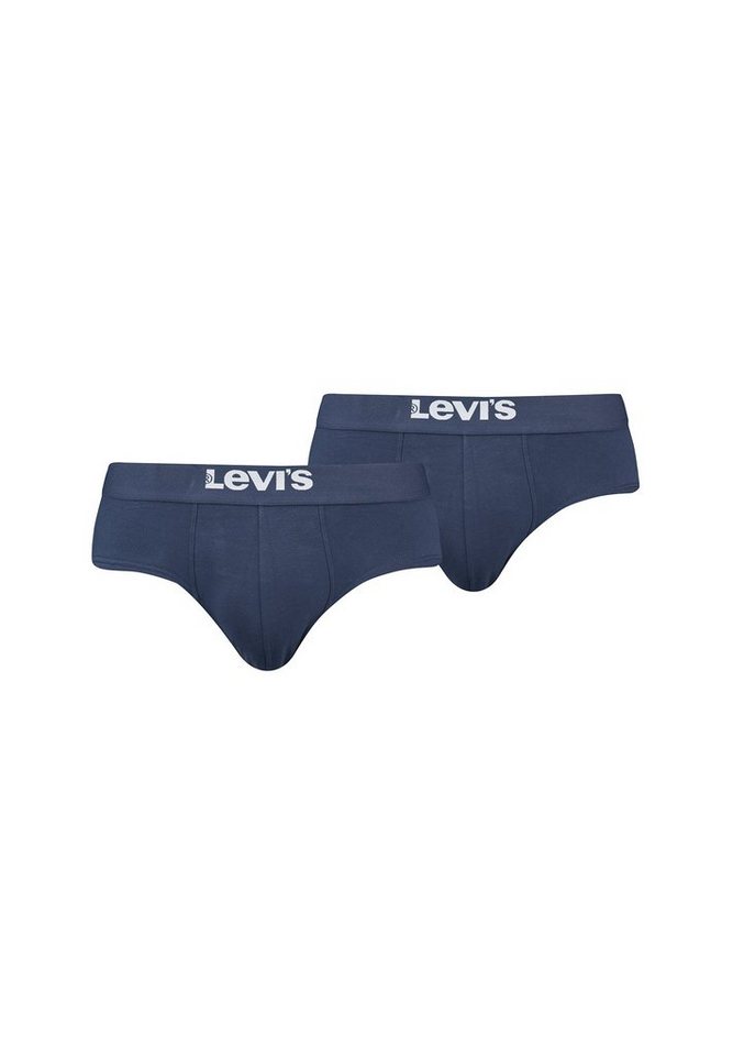 Levi's® Boxershorts MEN SOLID BASIC BRIEF ORGANIC CO 2er Pack (Set, 2-St., 2er-Pack) von Levi's®