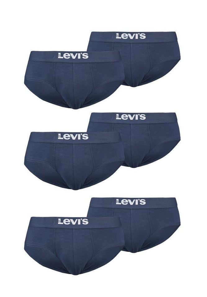 Levi's® Boxershorts MEN SOLID BASIC BRIEF ORGANIC CO 6er Pack (Set, 6-St., 6er-Pack) von Levi's®