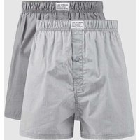 Levi's® Boxershorts im 2er-Pack in Mittelgrau, Größe L von Levi's®