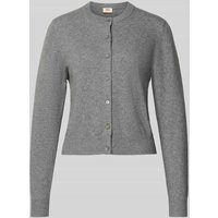 Levi's® Cardigan in Strick-Optik Modell 'TARA' in Mittelgrau, Größe M von Levi's®