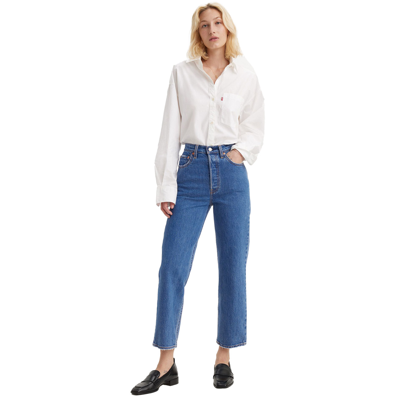 Levi´s® Damen Jeans RIBCAGE STRAIGHT ANKLE von Levi´s®