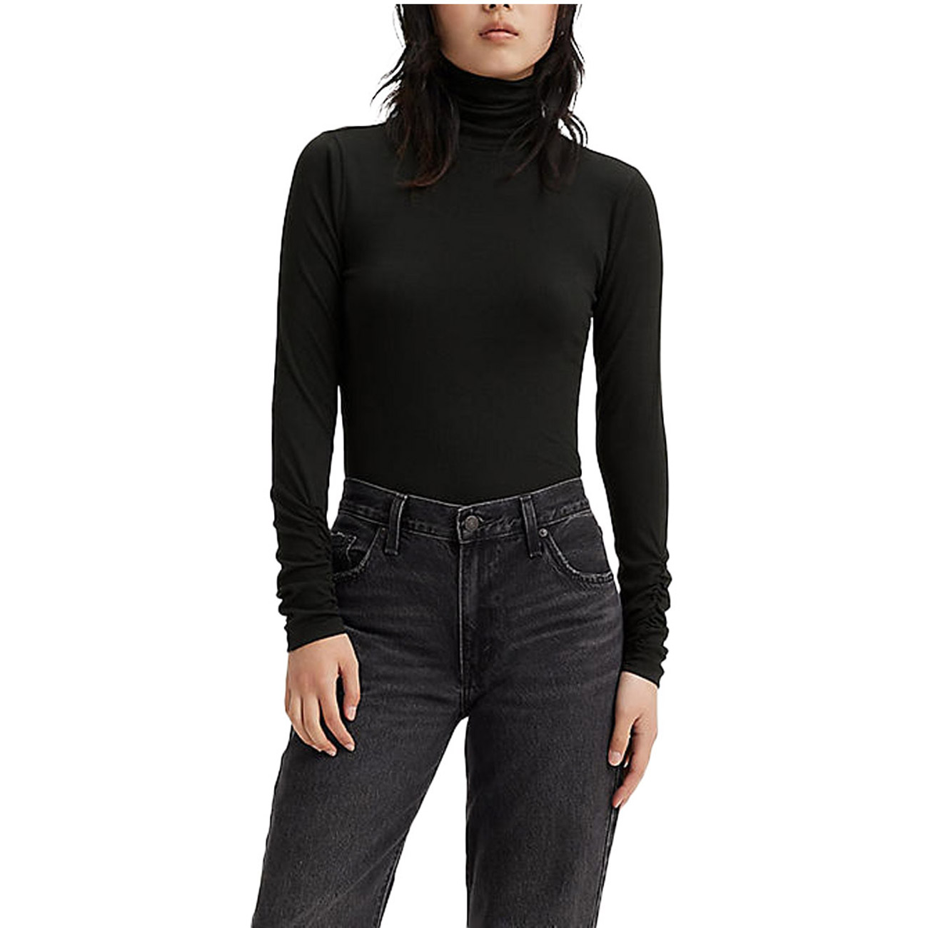 Levi´s® Damen Longsleeve RUSCHED TURTLENECK von Levi´s®