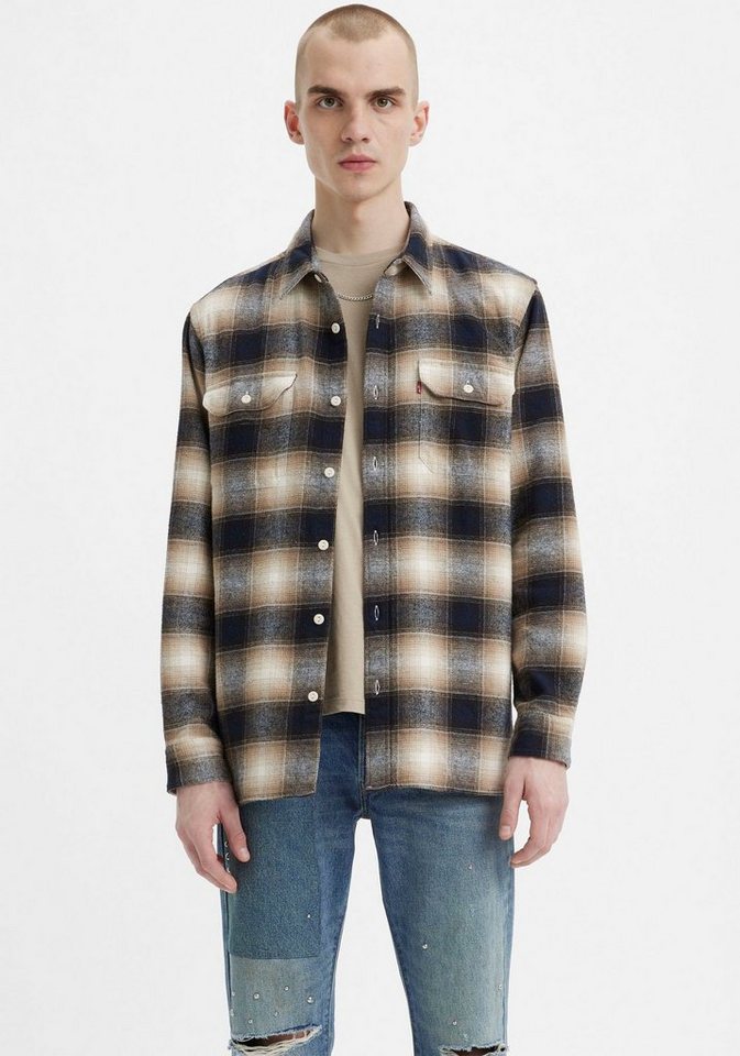 Levi's® Flanellhemd JACKSON WORKER mit durchgehender Knopfleiste von Levi's®