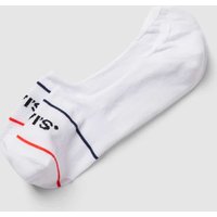 Levi's® Füßlinge mit Label-Print im 2er-Pack in Weiss, Größe 39-42 von Levi's®