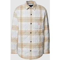 Levi's® Hemdjacke mit Tartan-Muster Modell 'PARKSIDE' in Schilf, Größe XL von Levi's®