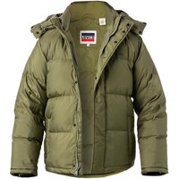 Levi's® Herren Daunenjacke grün Mikrofaser unifarben von Levi's®