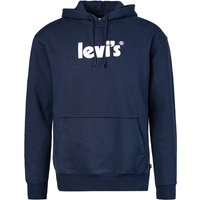 Levi's® Herren Hoodie blau Baumwolle unifarben von Levi's®