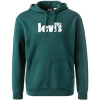 Levi's® Herren Hoodie grün Baumwolle unifarben von Levi's®