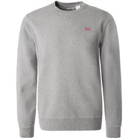 Levi's® Herren Sweatshirt grau Baumwolle unifarben von Levi's®