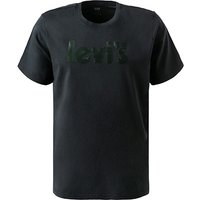 Levi's® Herren T-Shirt schwarz Baumwolle von Levi's®