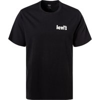 Levi's® Herren T-Shirt schwarz Baumwolle von Levi's®