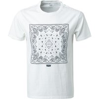 Levi's® Herren T-Shirt weiß Baumwolle von Levi's®