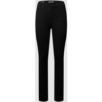 Levi's® High Rise Skinny Fit Jeans mit Stretch-Anteil in Black, Größe 26/30 von Levi's®