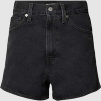 Levi's® High Waist Jeansshorts im 5-Pocket-Design in Black, Größe 24 von Levi's®