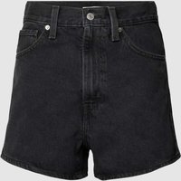 Levi's® High Waist Jeansshorts im 5-Pocket-Design in Black, Größe 28 von Levi's®