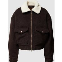 Levi's® Jacke mit Pattentaschen in Dunkelbraun, Größe XS von Levi's®