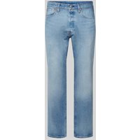 Levi's® Jeans in 5-Pocket-Design Modell '501' in Hellblau, Größe 33/30 von Levi's®