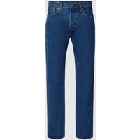 Levi's® Jeans mit Label-Patch Modell "501 STONE WASH" in Jeansblau, Größe 32/32 von Levi's®