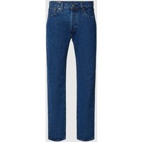 Levi's® Jeans mit Label-Patch Modell "501 STONE WASH" in Jeansblau, Größe 30/32 von Levi's®