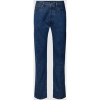 Levi's® Jeans mit Label-Patch Modell "501 STONE WASH" in Jeansblau, Größe 34/30 von Levi's®