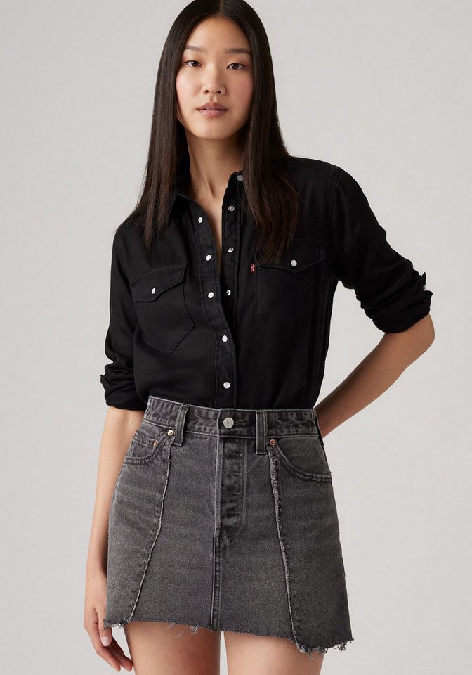 Levi's® Jeansbluse ESSENTIAL WESTERN mit Brusttaschen mit Druckknöpfen von Levi's®