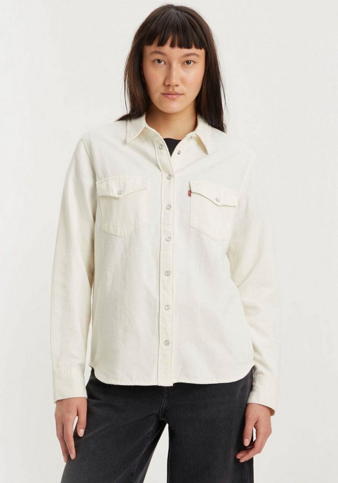 Levi's® Jeansbluse ESSENTIAL WESTERN mit Brusttaschen mit Druckknöpfen von Levi's®