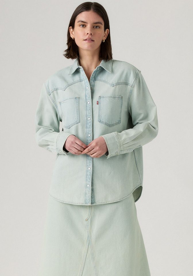 Levi's® Jeansbluse TEODORA WESTERN SHIRT mit Druckknöpfen von Levi's®