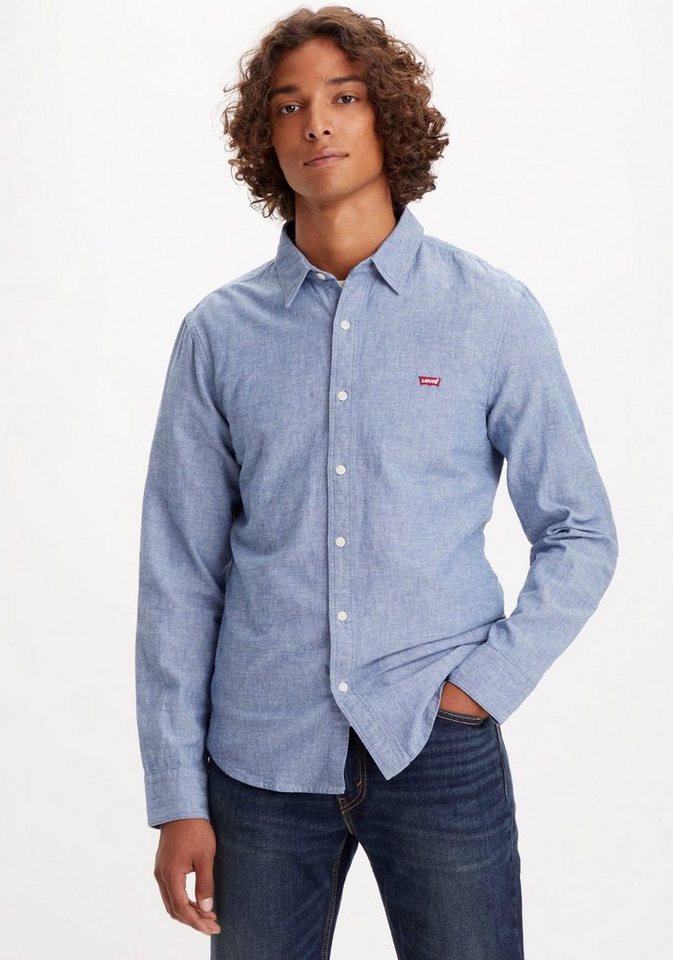 Levi's® Jeanshemd BATTERY HM SHIRT SLIM mit Logobadge von Levi's®