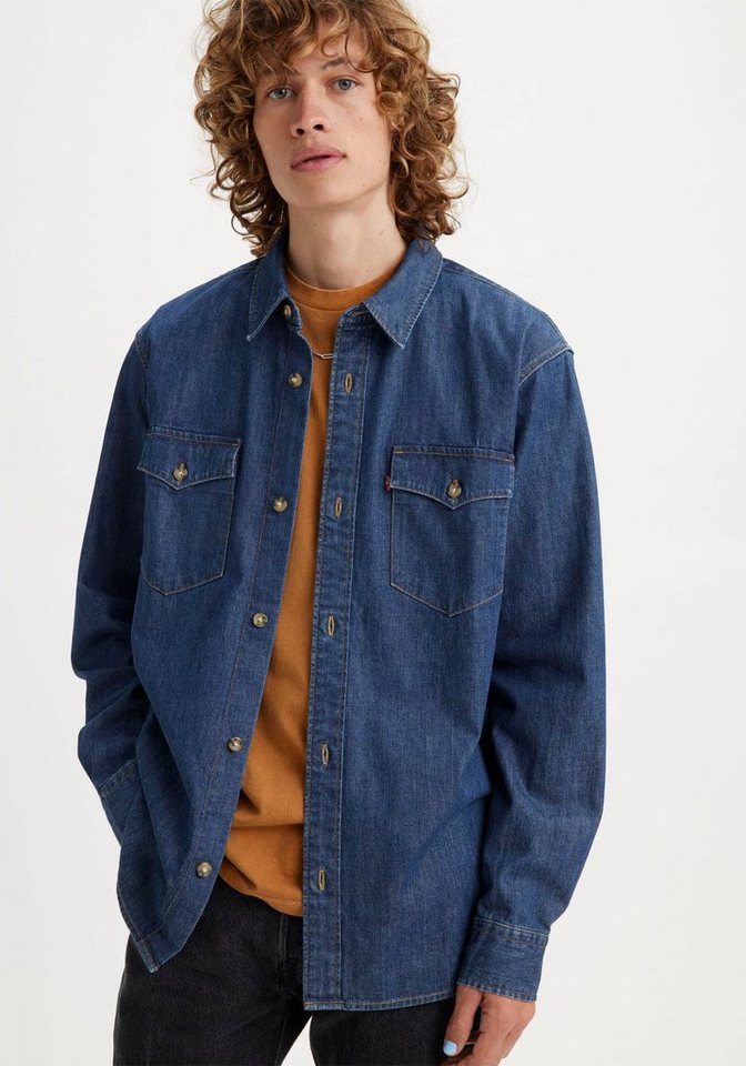 Levi's® Jeanshemd RELAXED FIT WESTERN im Western-Stil von Levi's®