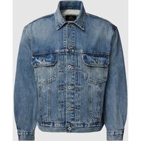 Levi's® Jeansjacke mit Knopfleiste Modell 'ALIN' in Jeansblau, Größe XL von Levi's®