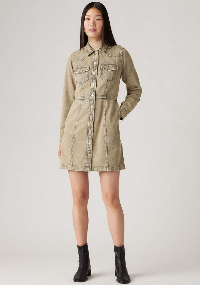 Levi's® Jeanskleid FLYNN WESTERN CORE DRES (Neue Kollektion) von Levi's®