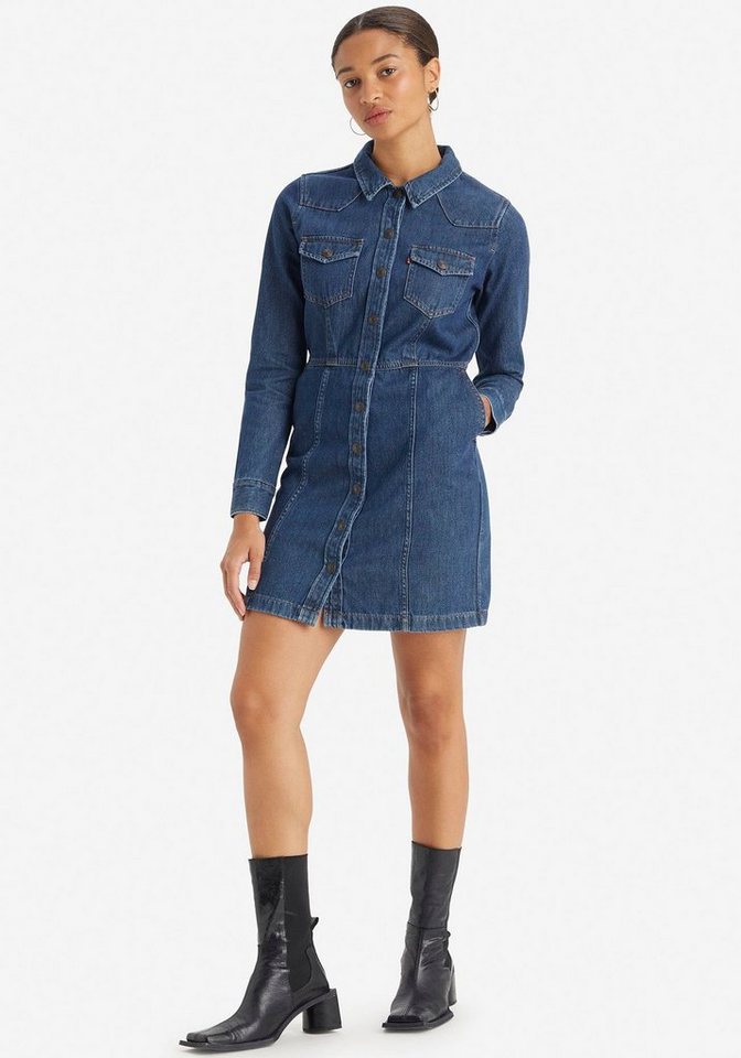 Levi's® Jeanskleid FLYNN WESTERN CORE DRES (Neue Kollektion) von Levi's®