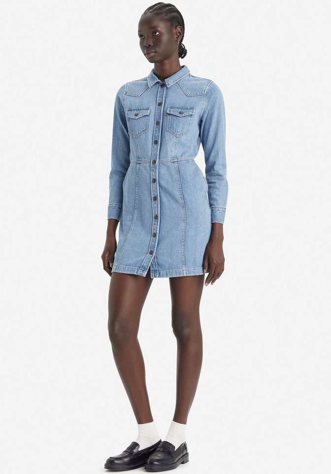 Levi's® Jeanskleid FLYNN WESTERN CORE DRES (Neue Kollektion) von Levi's®