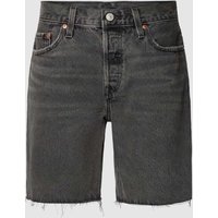 Levi's® Jeansshorts mit Fransen in Black, Größe 29 von Levi's®