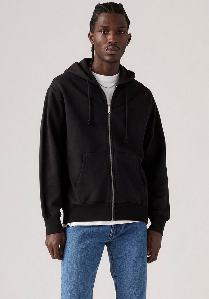 Levi's® Kapuzensweatjacke mit Logo-Stickerei von Levi's®