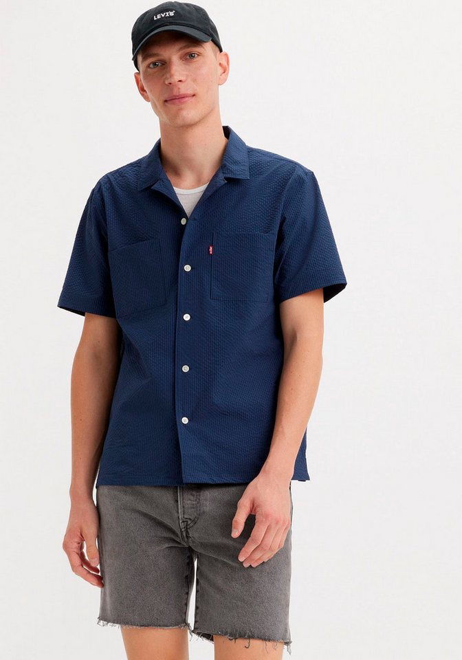 Levi's® Kurzarmhemd THE STANDARD CAMP SHIRT BLUES von Levi's®