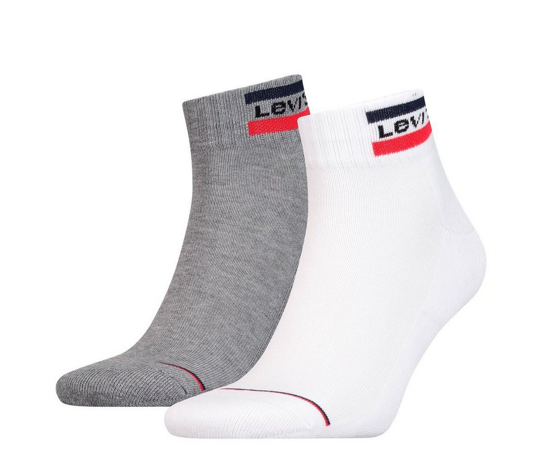 Levi's® Kurzsocken Levis 144 NDL Mid Cut SPRTW (2-Paar) von Levi's®