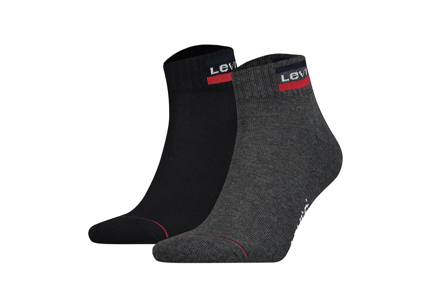 Levi's® Kurzsocken Unisex Socken 2er Pack Baumwolle (Packung, 2er Pack) von Levi's®
