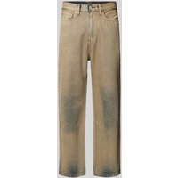 Levi's® Loose Fit Jeans im Used-Look Modell '565' in Mittelbraun, Größe 32/32 von Levi's®
